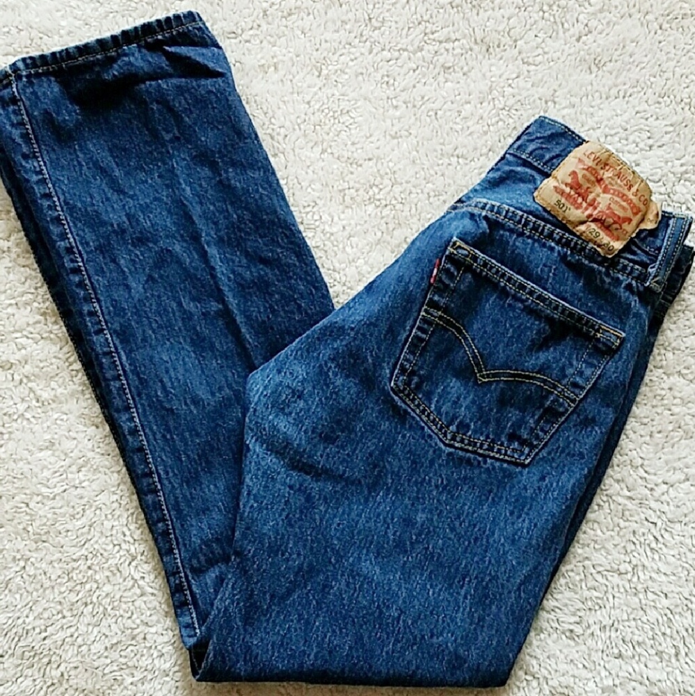 Levi's 501 Buttonfly Jeans~Vintage - Picture 2 of 5